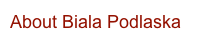 About Biala Podlaska