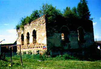 rymanov synagogue in process