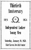 ILYM 30th Anniversary Journal