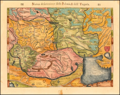 Map from 1552
