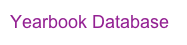 Yearbook Database