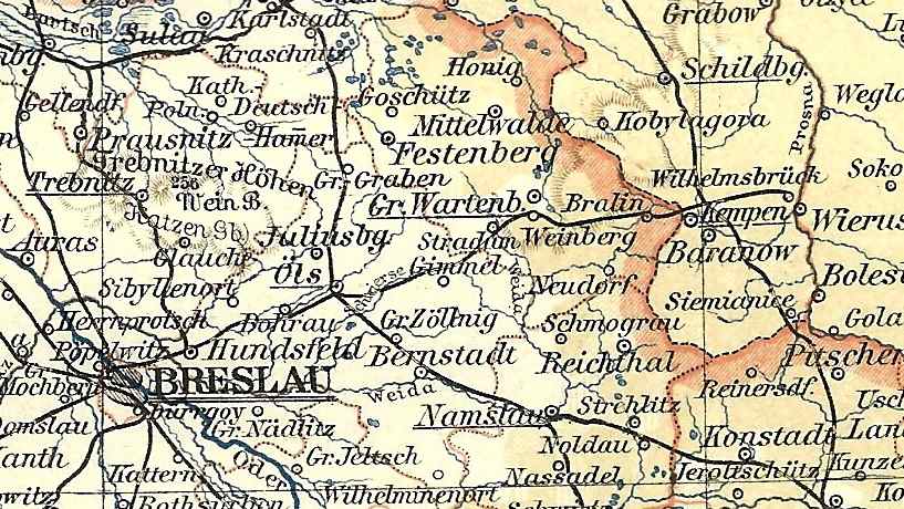 Silesia Map