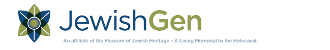 JewishGen
                  Logo
