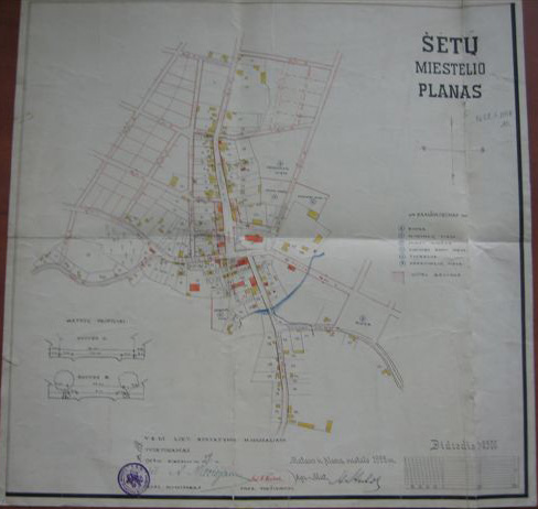 1922 Seta Town Plan