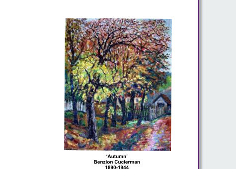 Autumn by Polish artist Benzion Cucierman (1890-1944)