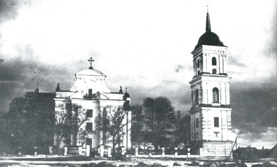 Troskunai church, 1925
