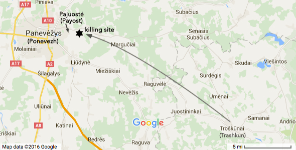 map, Trashkun-Payost