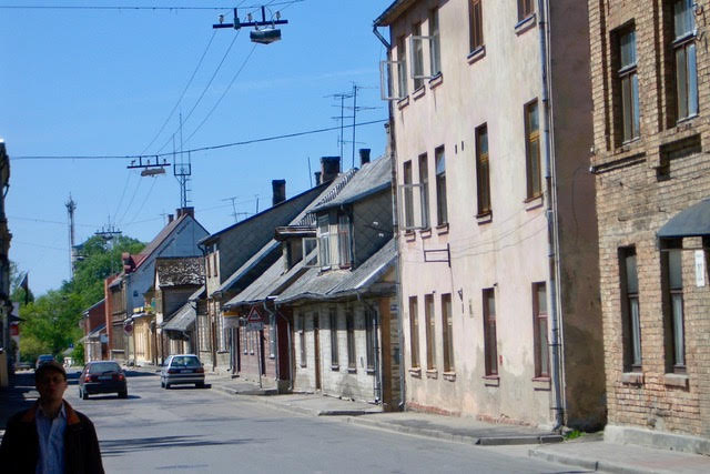 Old Bauska where Jewish shops were located