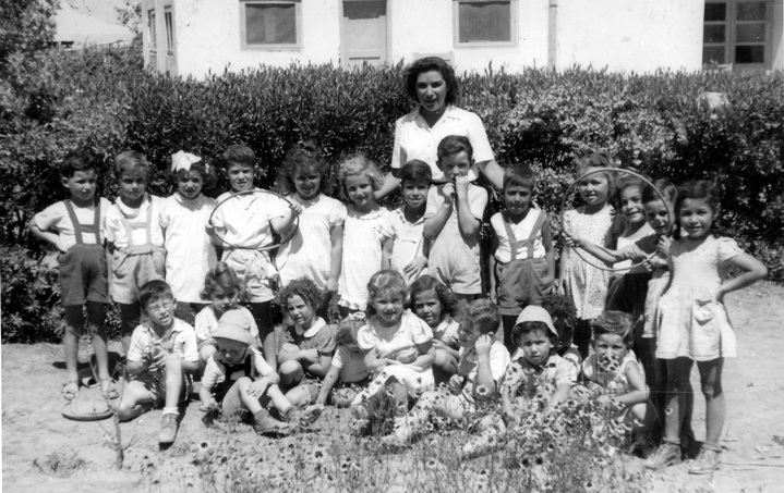 1948 kindergarten w/ Batya 