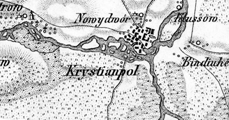Krystynopol Map,
          abt. 1900