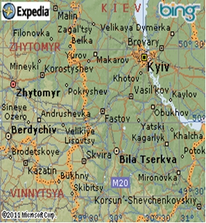 Expedia map