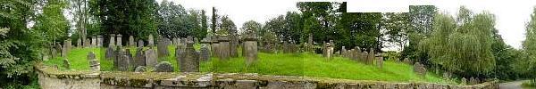 Composite image of the Floss Jewish Cemetery