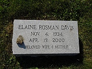 DAVIS-Elaine-Rosman