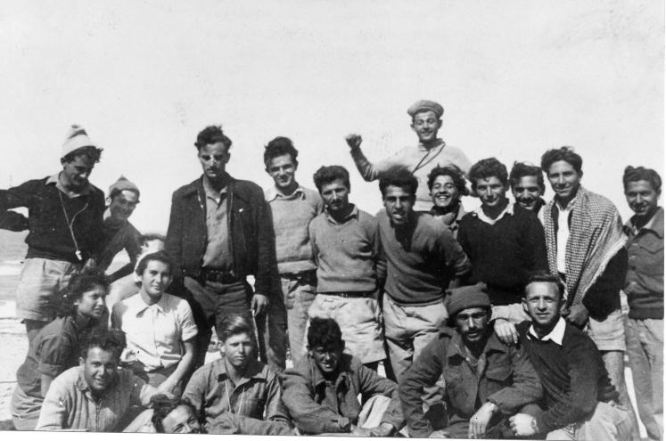 Yiftach, First Battalion, Co. D; stationed at Givat Olga, 1948  