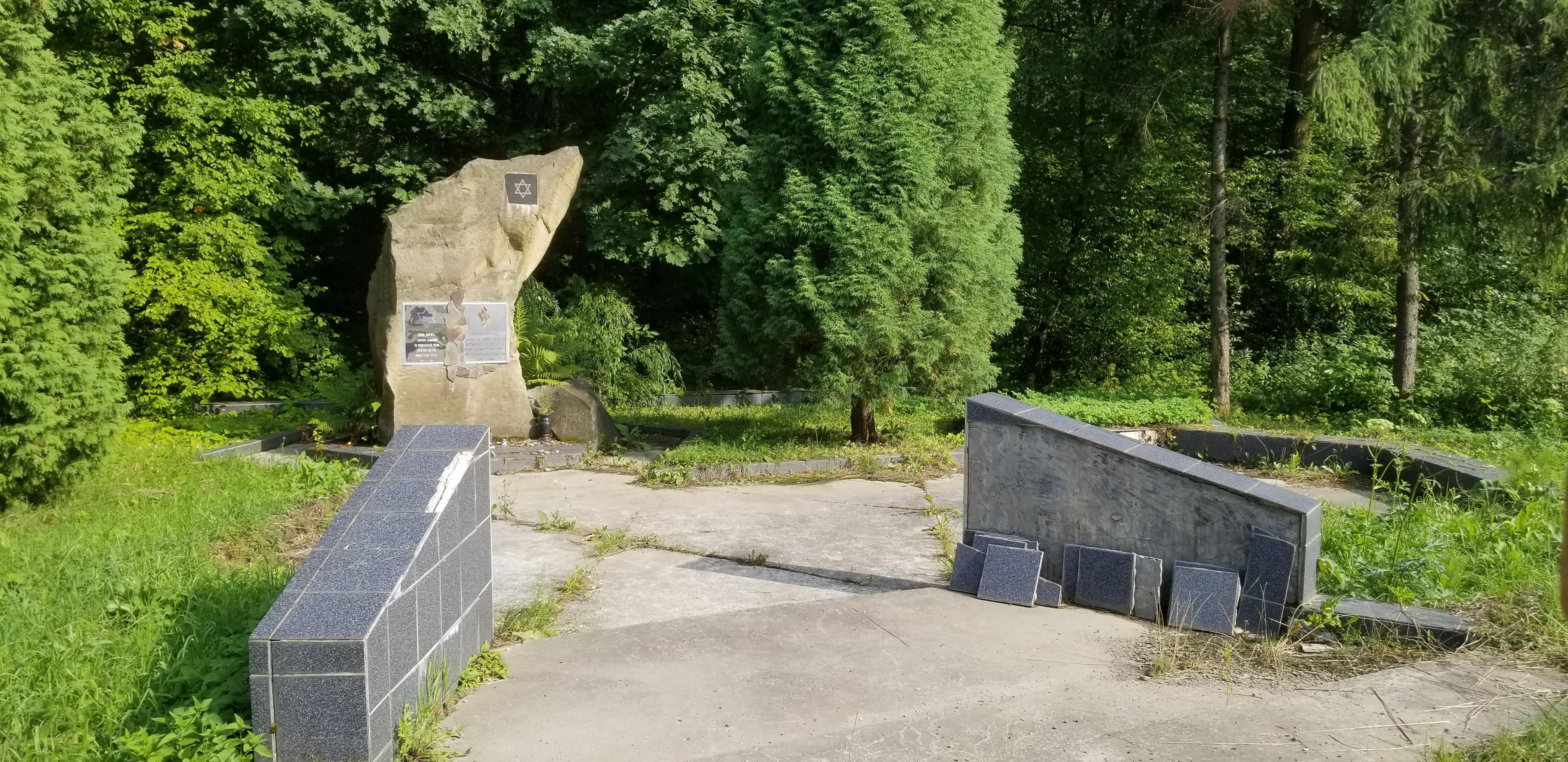 Holocaust Memoriat at Sheparowce Forest