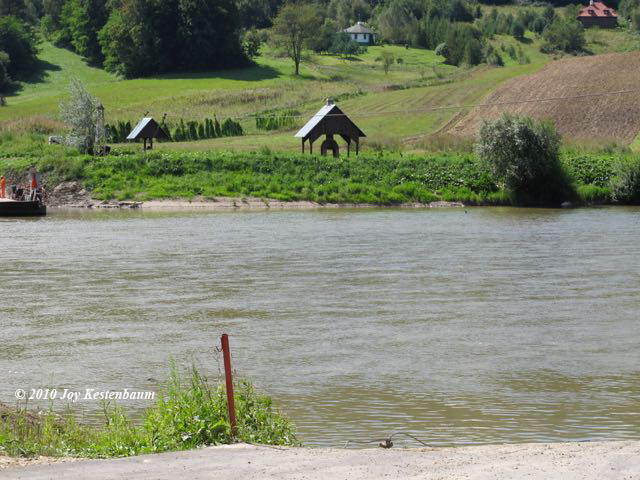 View of San River in
                        Krzywcza