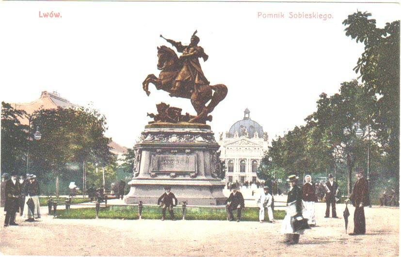postcards/Sobieskiego Monument