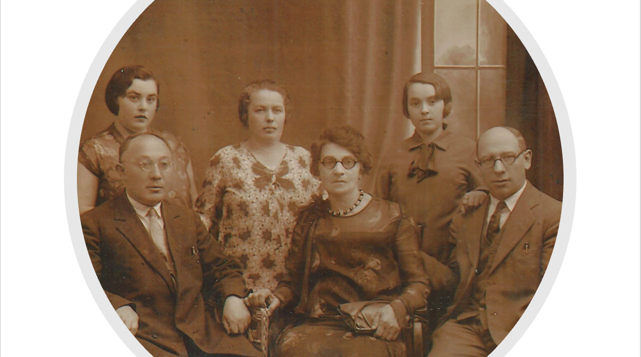 ~1935 Yetta Schwartz and Israel Herman visit to Mlynov 