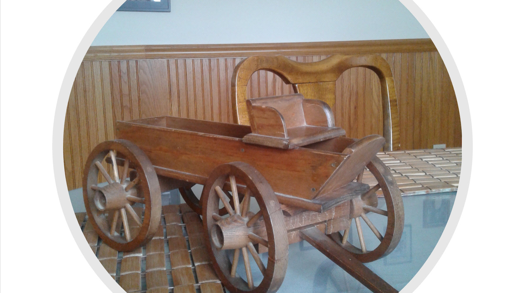 Replica of wagons made by Joseph Gelberg