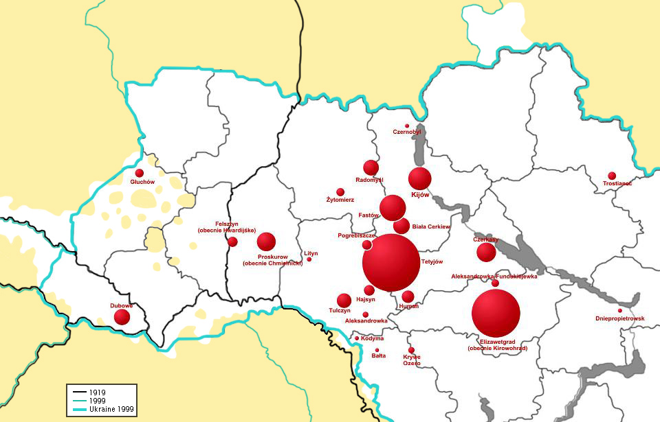 Map of Pogroms
