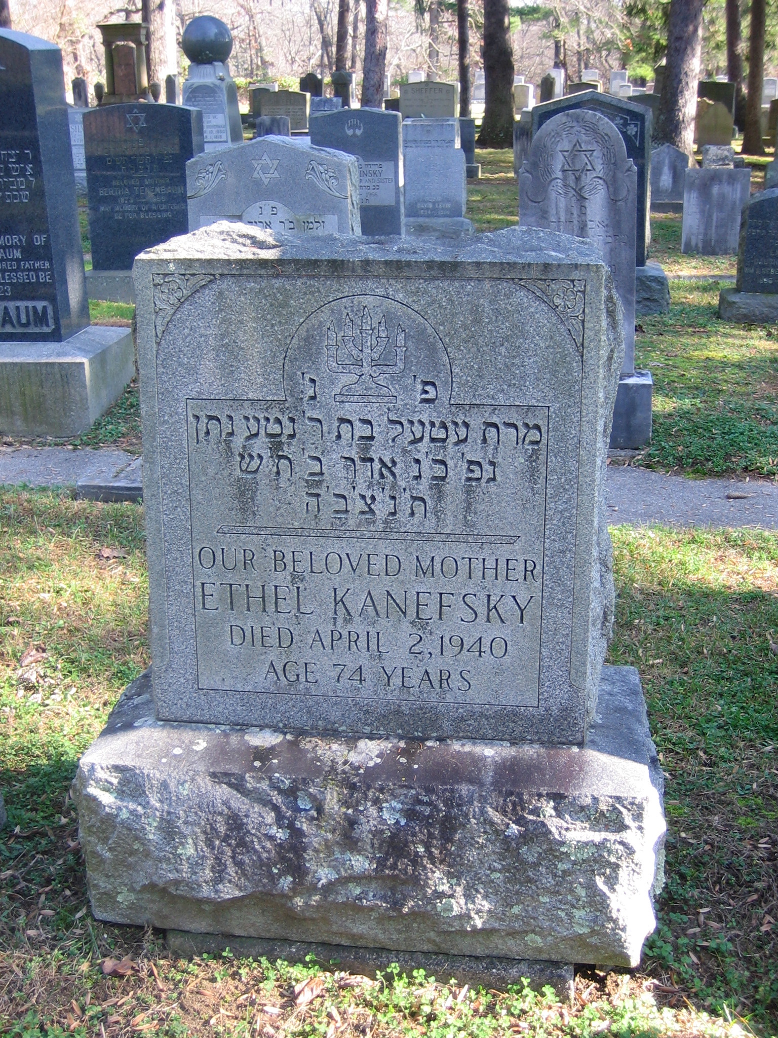 Ethel
                              Kanefsky