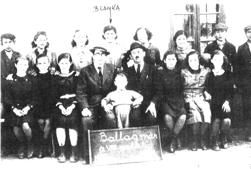 My sister Blanka's graduation, 1935