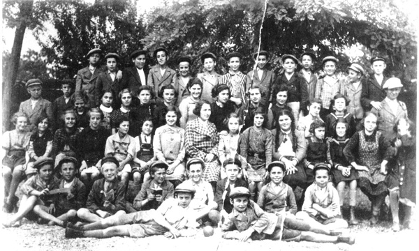 School in Nagymegyer, 1935