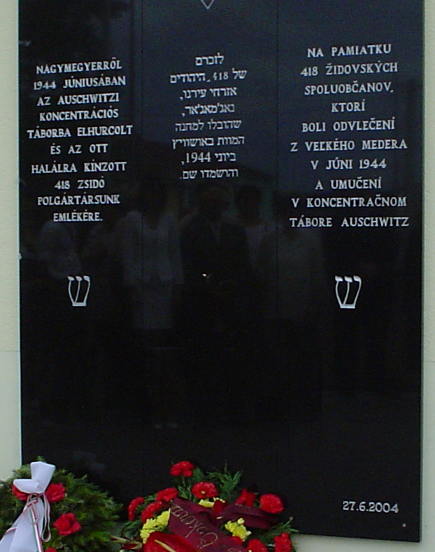 Holocaust Memorial Plaque