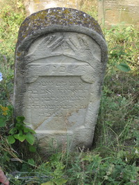 Tombstone in the Jewish Cemetery