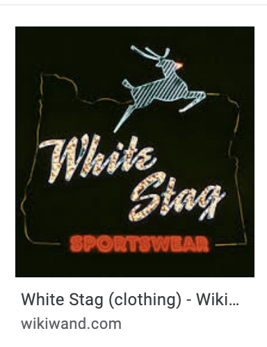 White Stag
                        sign, Portland, OR