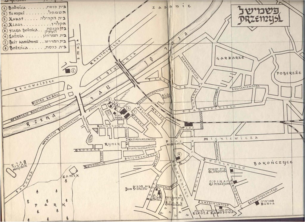 Jewish Przemysl Map