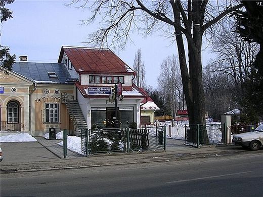 The Fast Hotel in Radauti, in winter