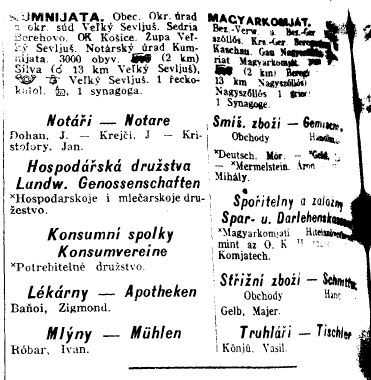 Business Directory of 1925