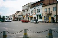 [photograph of shops downtown]