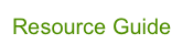 Resource Guide