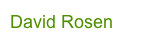 David Rosen