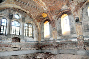 Dombrowa Synagogue before restoration