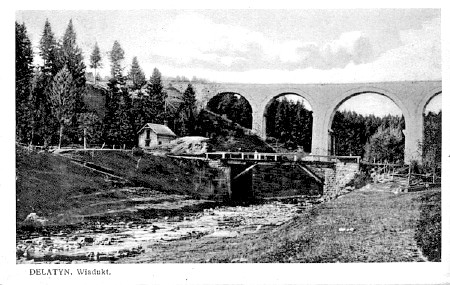 Delatyn. Viaduct 1919
