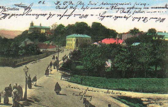 pocztowki gorlickiej z1914 r.