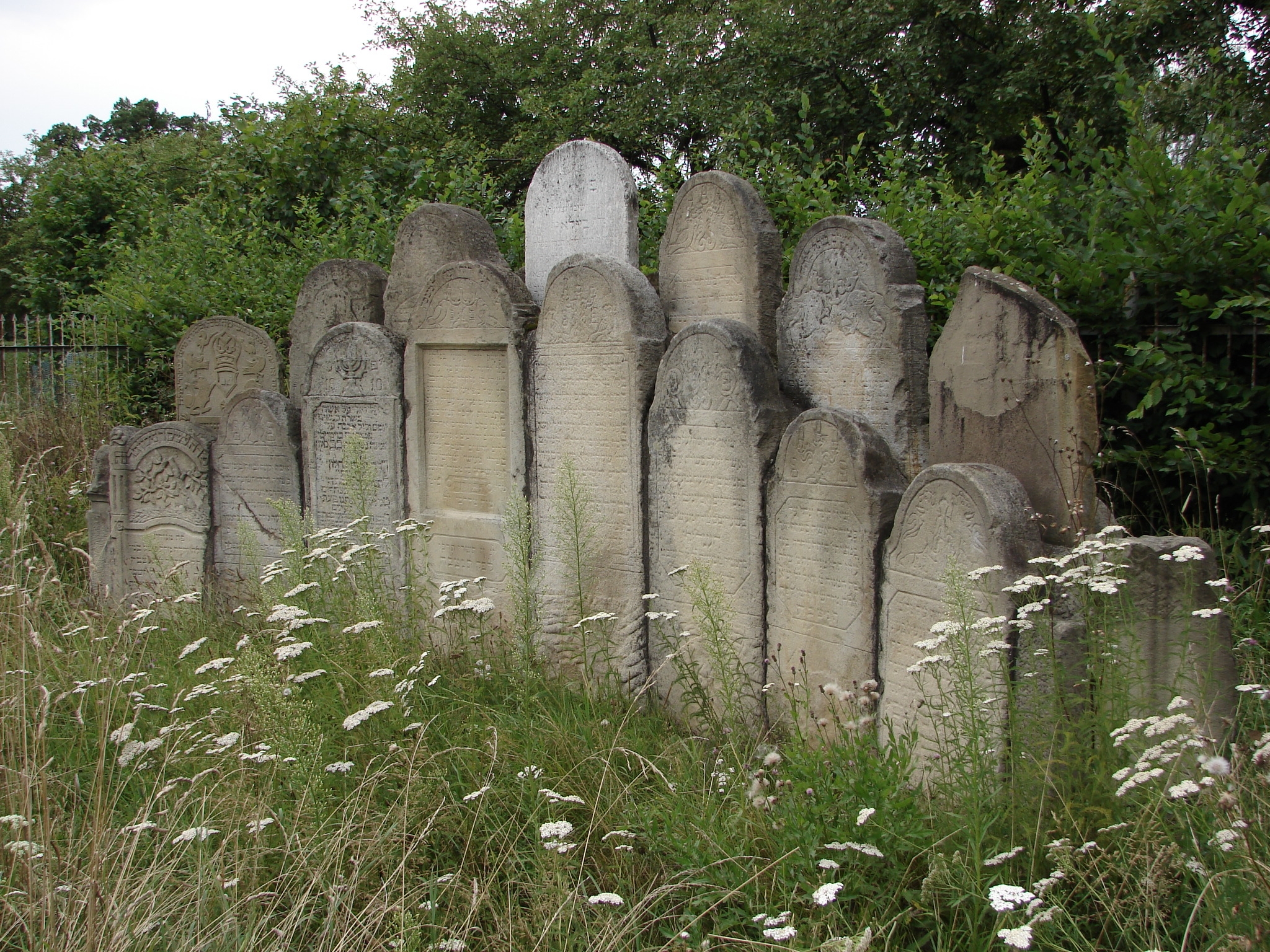 Group of Cemetery Stones