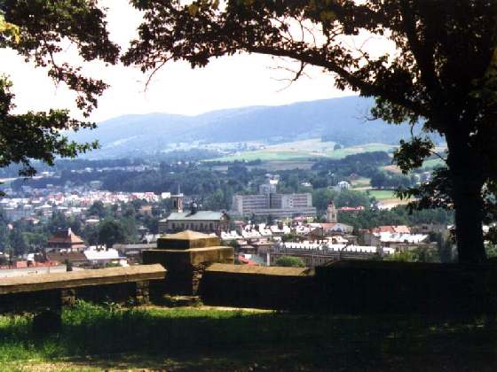 Panorama of Gorlice, present day