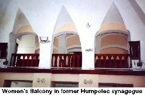 Women's Balcony in former Humpolec Synagogue