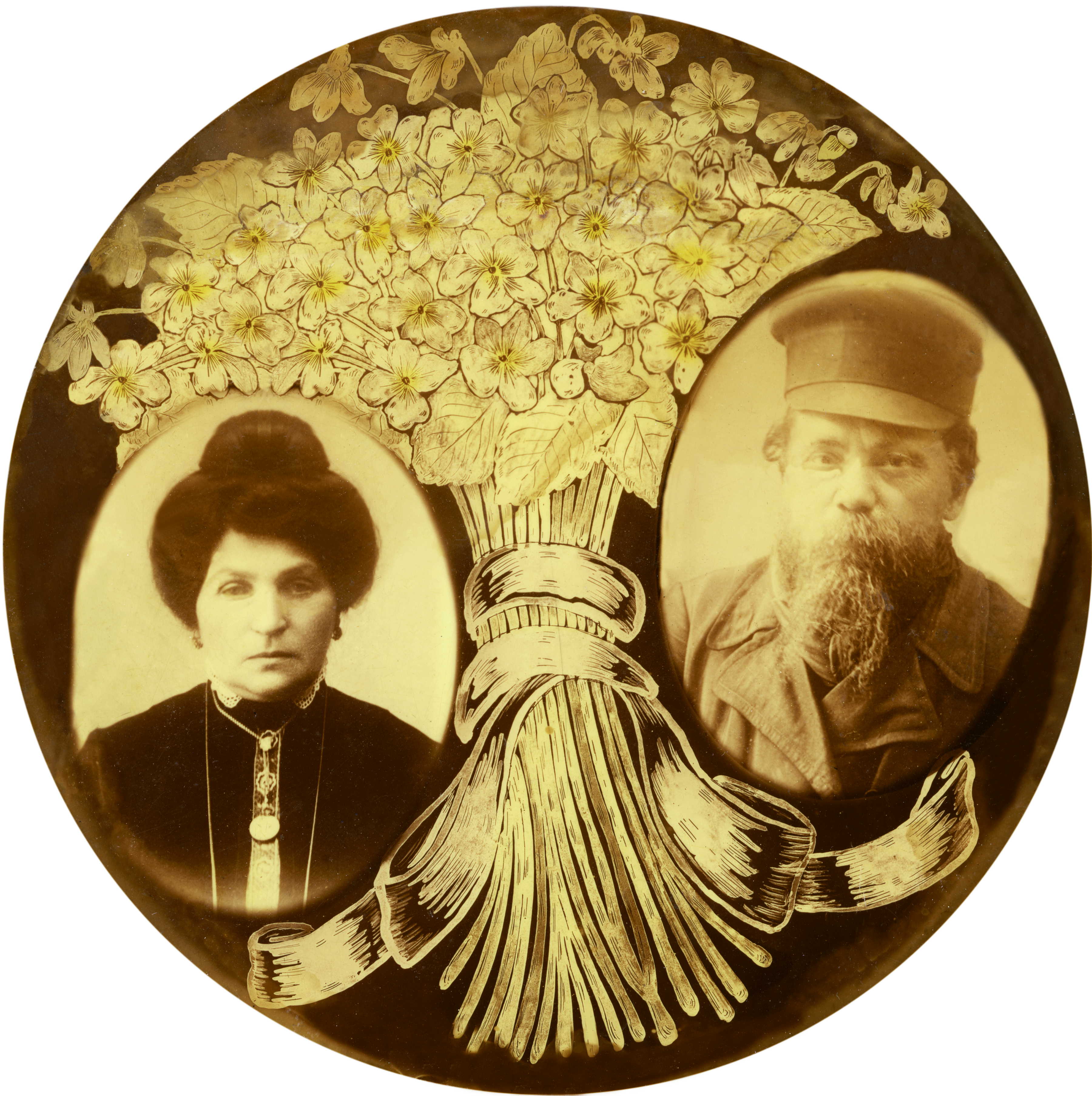 Moshe and his second wife, Rivka Orlofsky