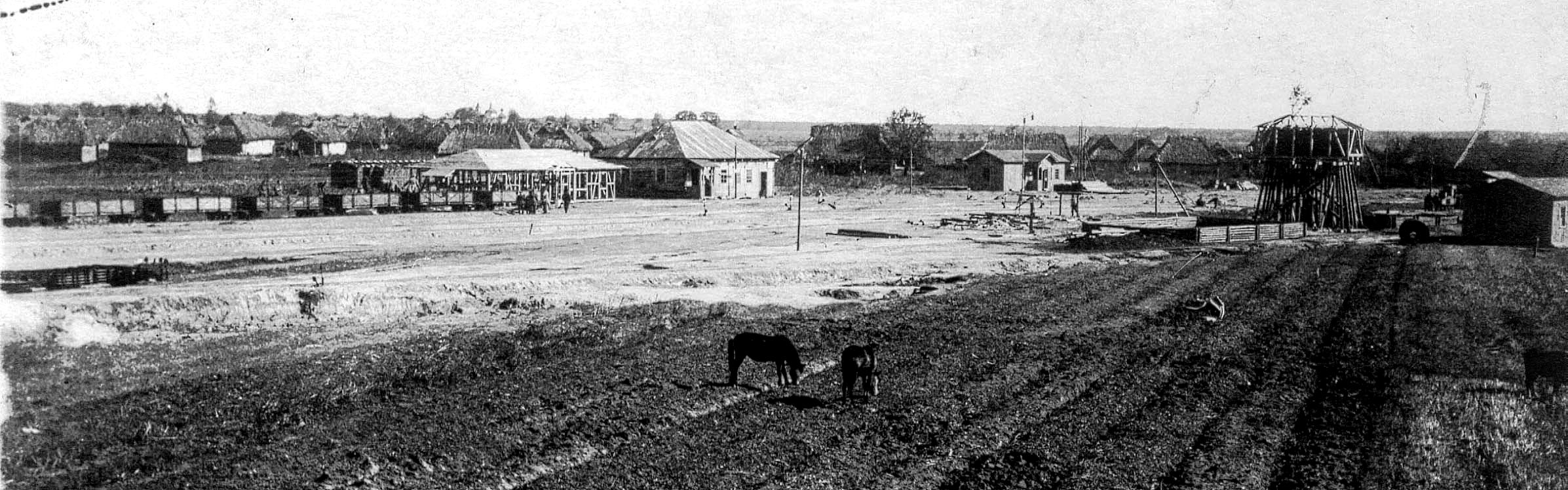 Panoramic view outside Kamen Kashirskiy