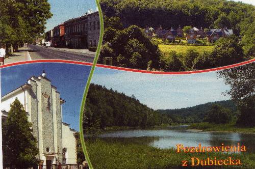 2006 postcard; note the San River in on the right