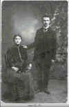 Photo of Lili's mother and uncle, ca. 1910-1912