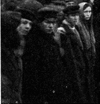 Lyakhovichi funeral 1910, detail