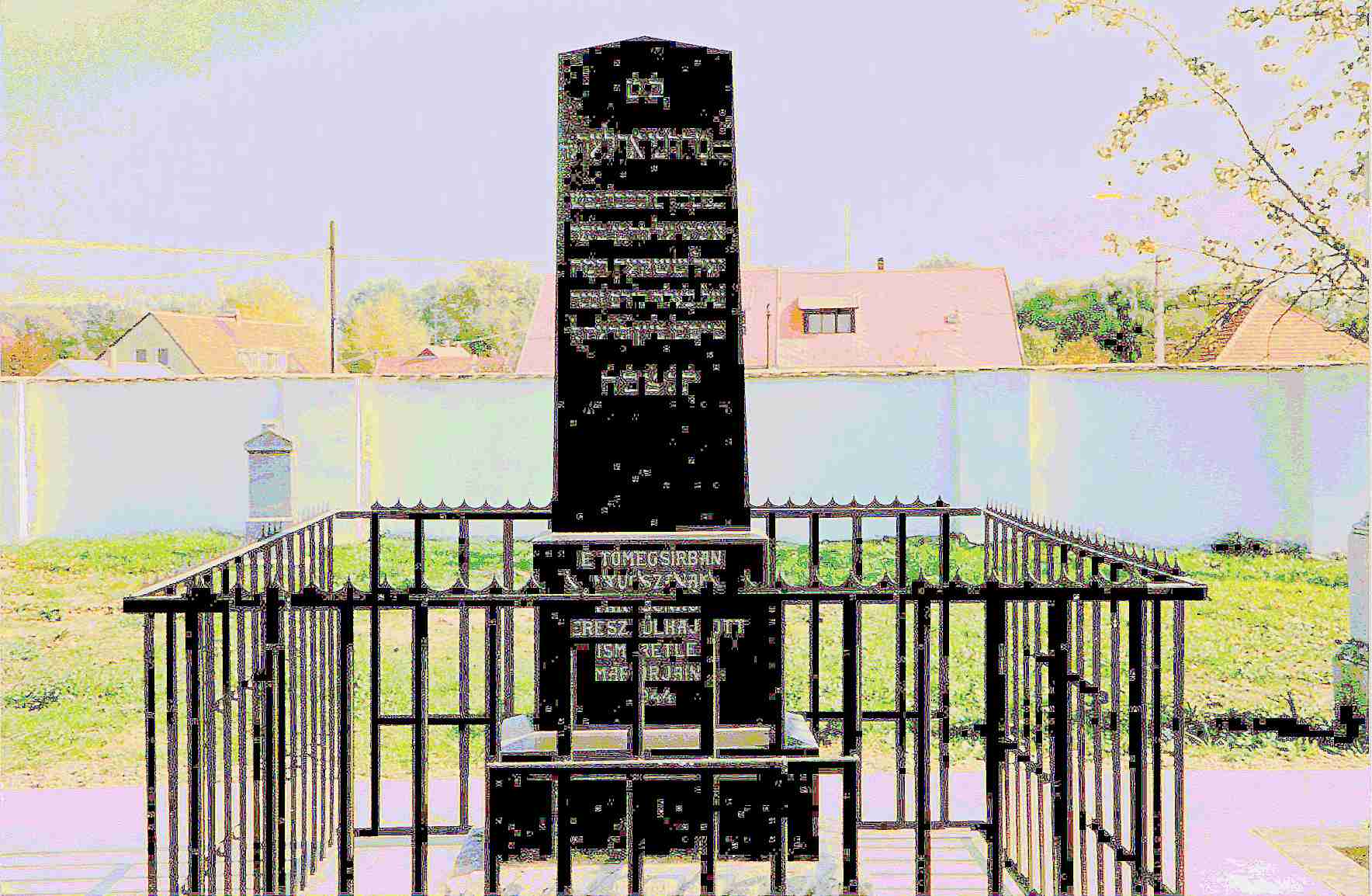 A memorial for Jews from Budapest