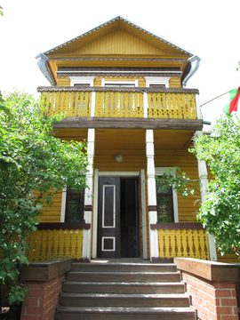 Exterior of the museum at the Folk Museum in Motol