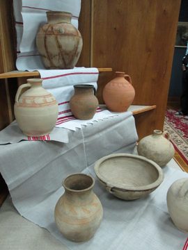 Pottery at the Folk Museum in Motol